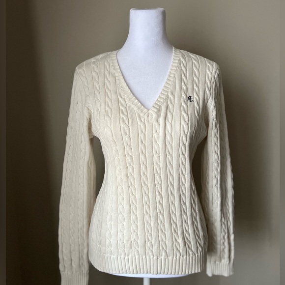 Ralph Lauren Sweaters - Ralph Lauren 100% cotton V-neck Casual Sweater